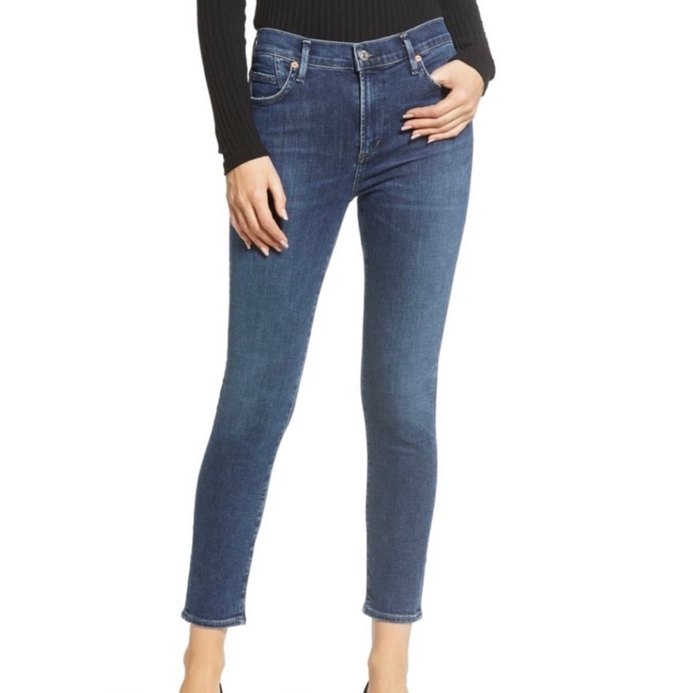 COH rocket crop high rise skinny jeans